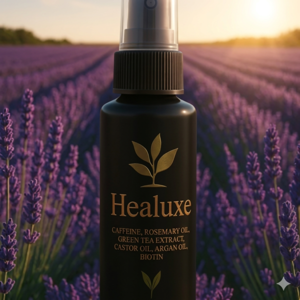 hair growth serum unisex – 100% organic formula | healuxe