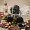 Alt Text: Organic Charcoal Soap with activated charcoal and natural ingredients