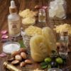 Organic Gram Flour Soap with coconut, Besan, Niacinamide & Hyaluronic Acid – Healuxe Organics
