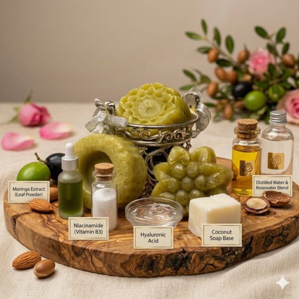 Organic Moringa Soap with natural ingredients – Healuxe